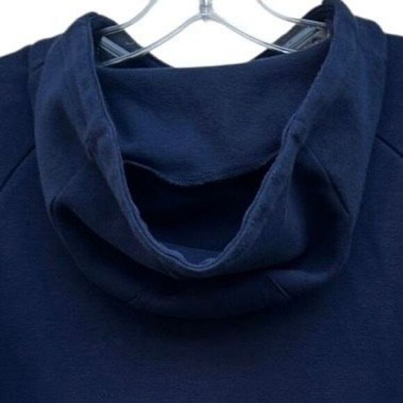 Amazon Essentials Hooded Sweatshirt Unisex Large Navy Pullover Raglan Sleeve - Picture 7 of 12